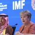 Saudi Finance Minister Mohammed Al-Jadaan and IMF Managing Director Kristalina Georgieva