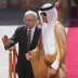Qatari and Lebanese officials at a diplomatic event