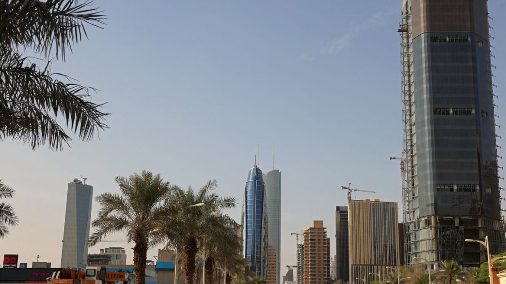Riyadh skyline with high-rise buildings under construction